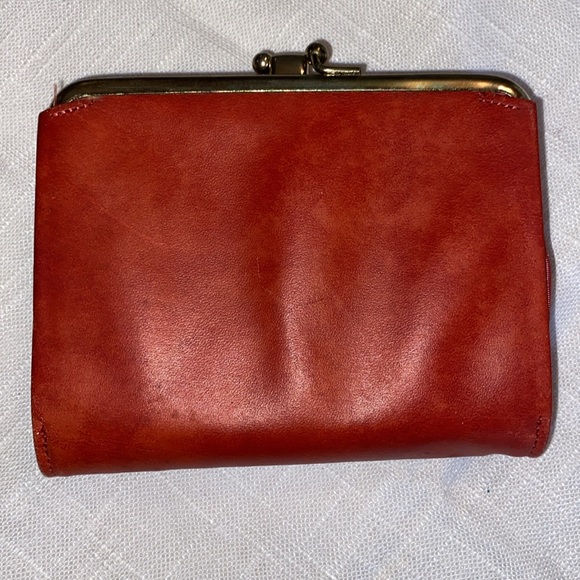 Prince Gardner Genuine Top-grain Cowhide Wallet Coin Purse.Vintage in Red - Picture 11 of 13